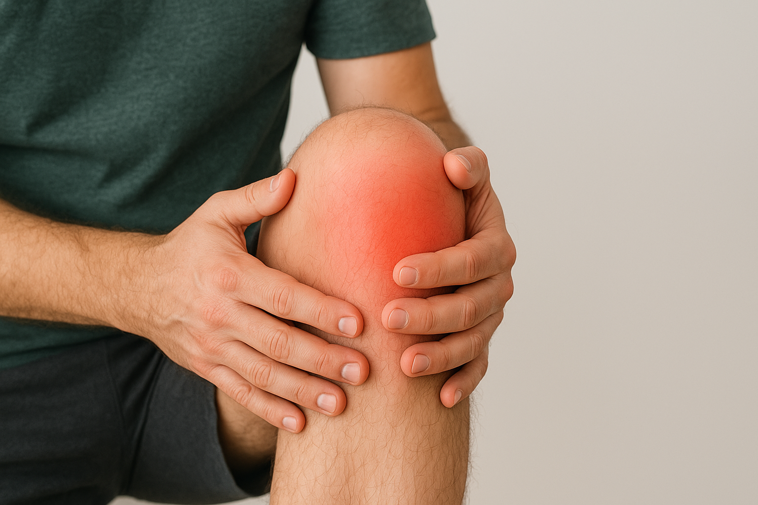 Physiotherapist treating patient